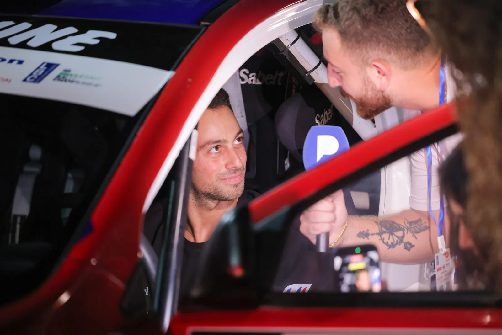 Carl Rizk interviewed in the car